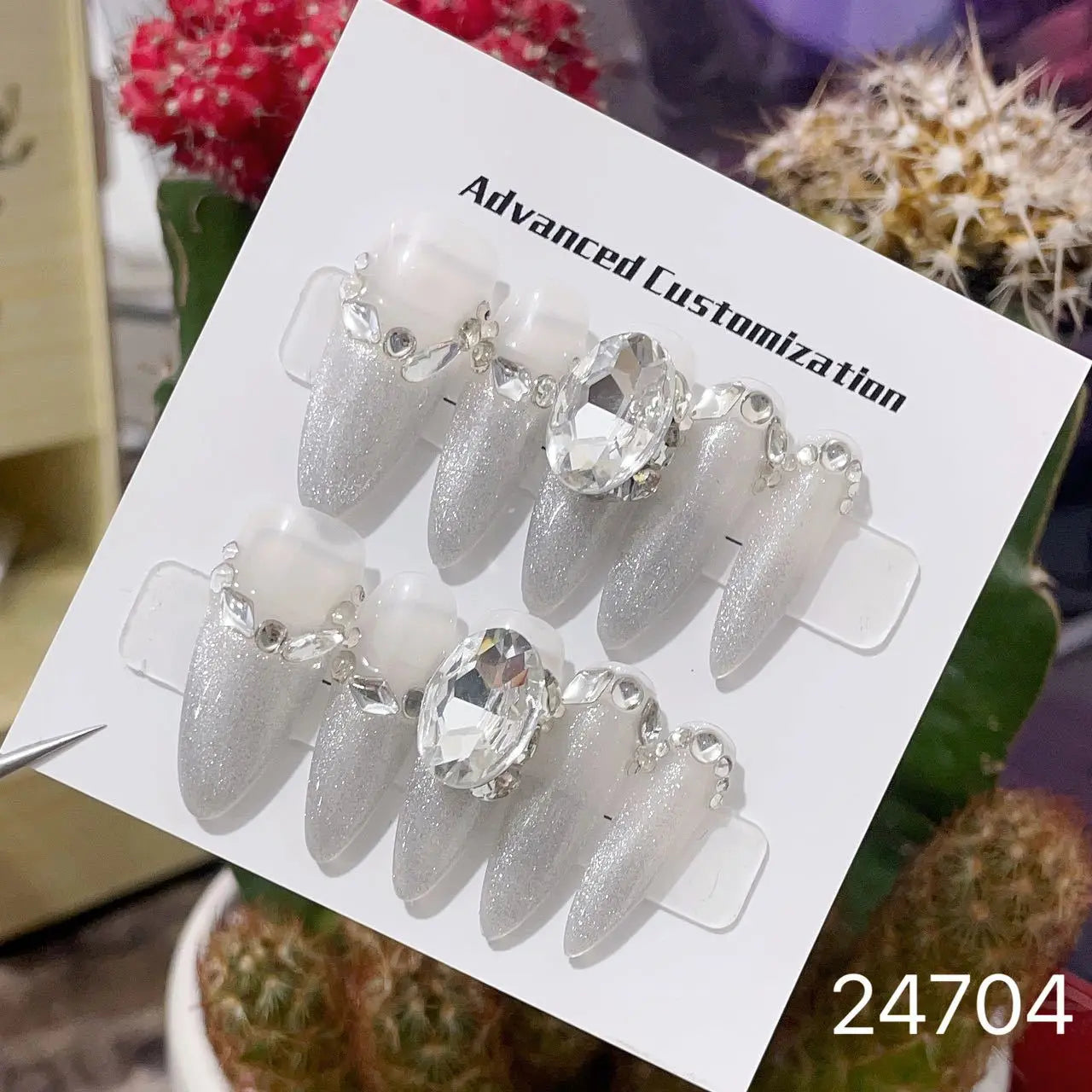 0967- Handmade press on nails fake nails removable Plush Fashion Hub