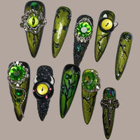 0972- Handmade press on nails fake nails removable Plush Fashion Hub 21.80