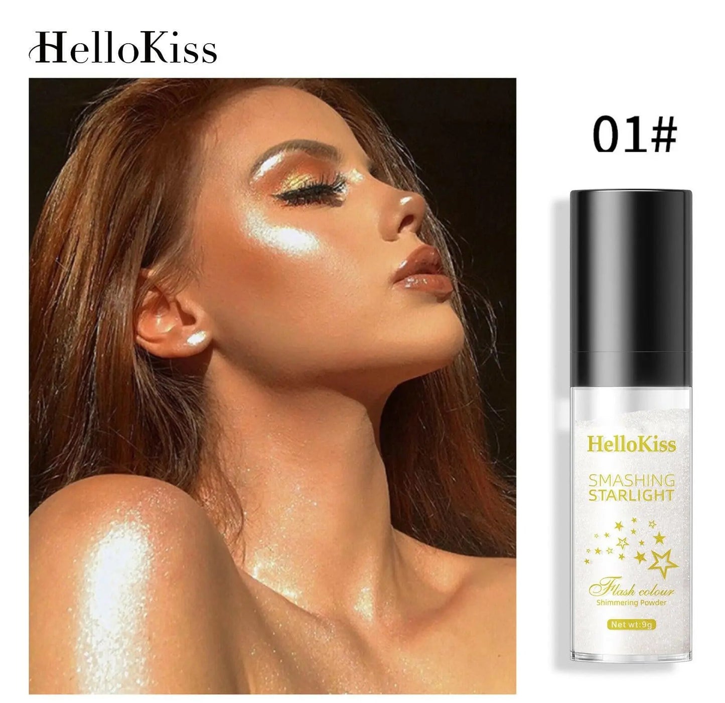 Brightening The Whole Body Highlight Powder Repair Three-dimensional.