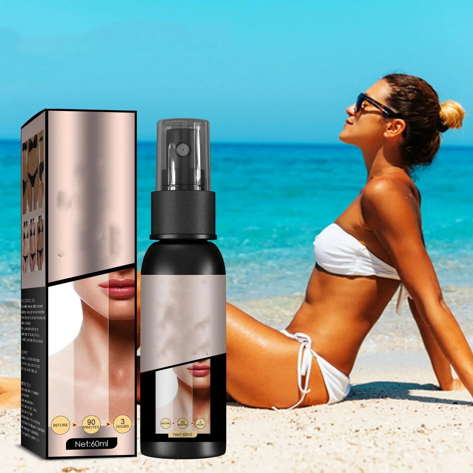Bronzer Skin Toner Spray Moisture Replenishment Plush Fashion Shop
