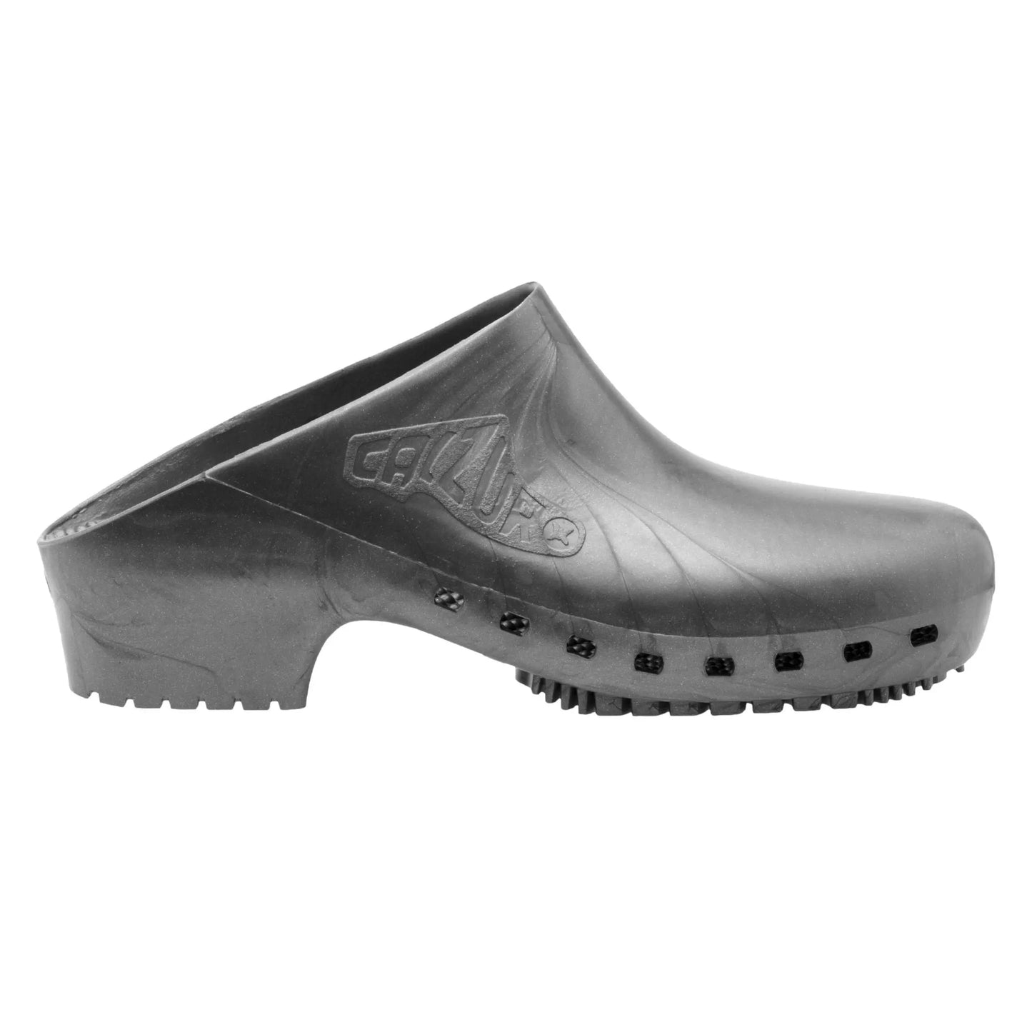 Calzuro Classic Without Holes Metallic Grey Plush Fashion Hub