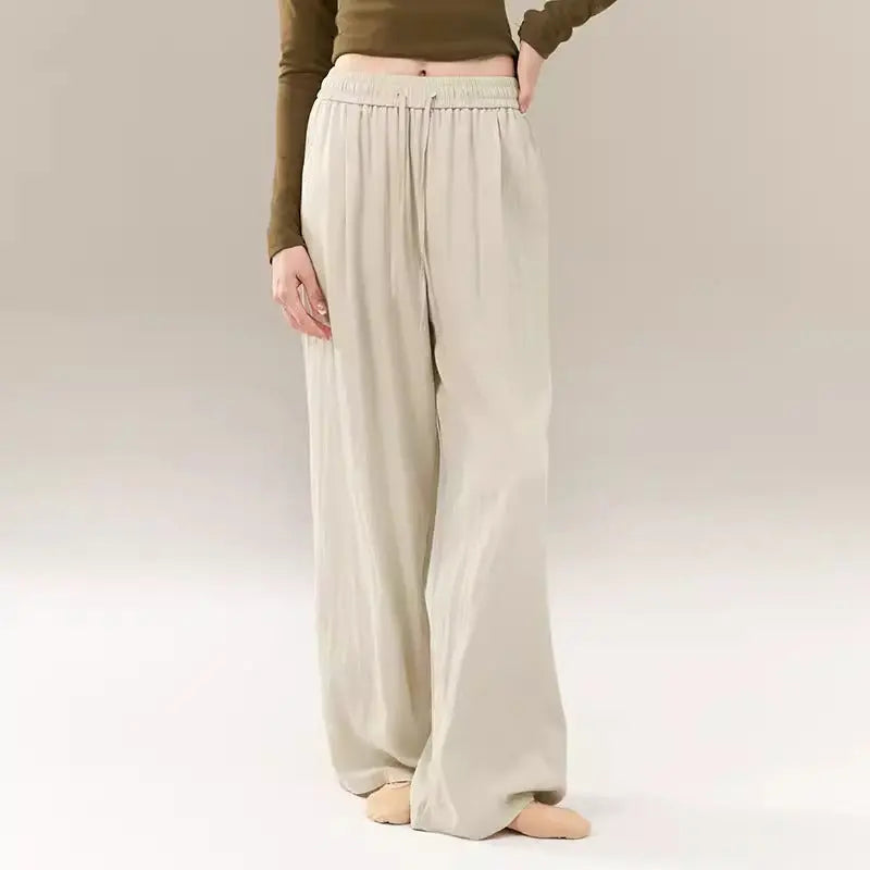 Dance Attire  Adult Body Shaping  Wide-leg Activewear Pants. Plush Fashion Hub