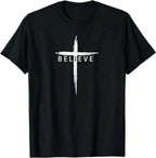 Fashion Cotton T Simple Letters Printing Unisex.