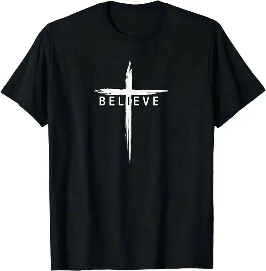 Fashion Cotton T Simple Letters Printing Unisex.