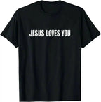 Fashion Cotton T Simple Letters Printing Unisex.