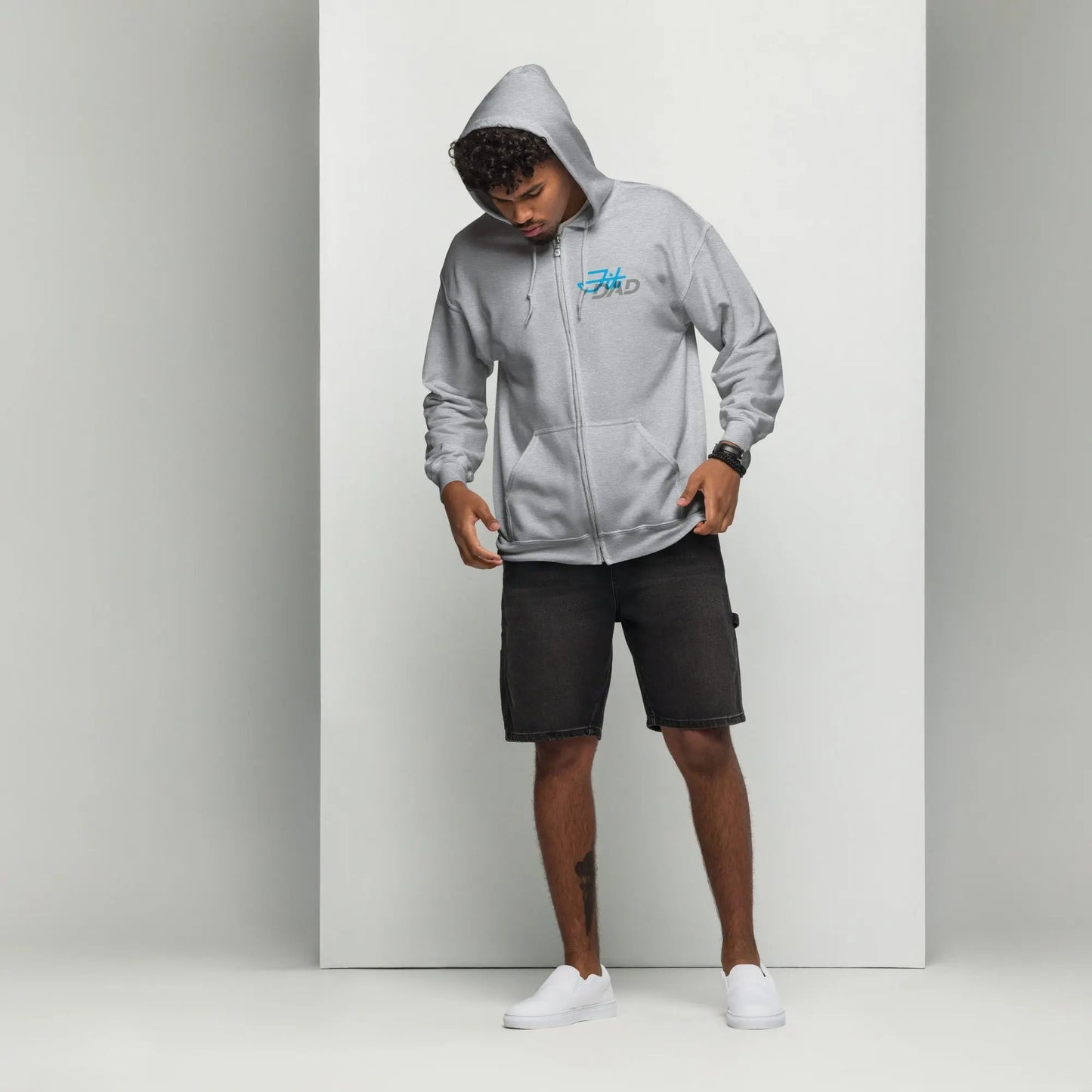 Fit Dad Heavy Blend Zip Hoodie Fit Dad Community