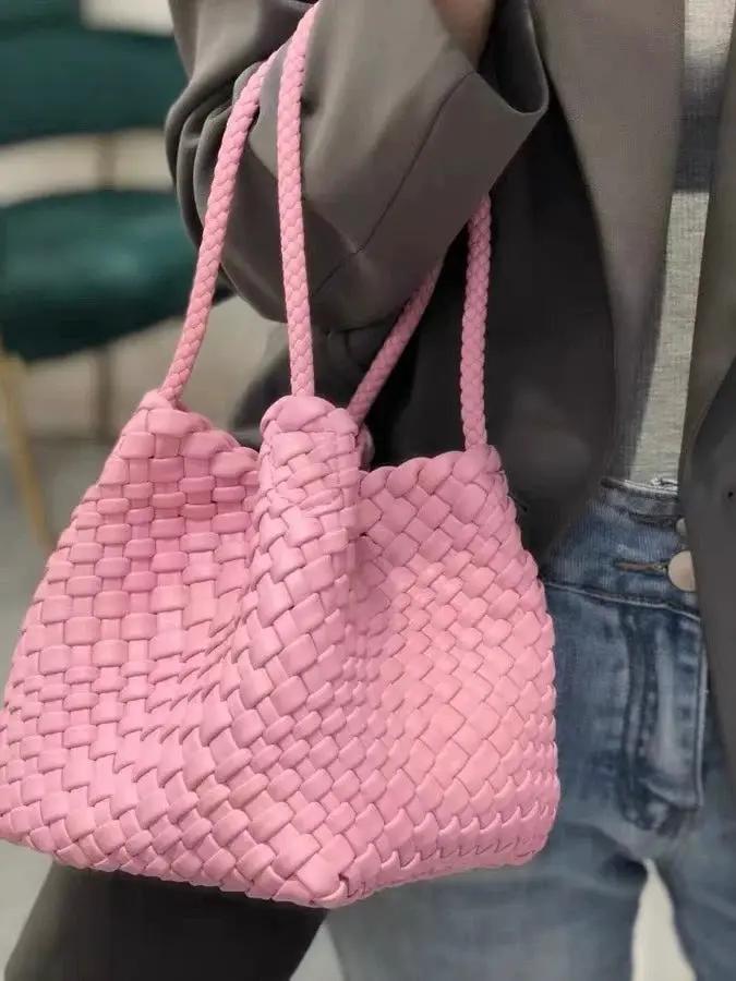 Hand-Pressed Woven Tote Bag PAINEVIDA