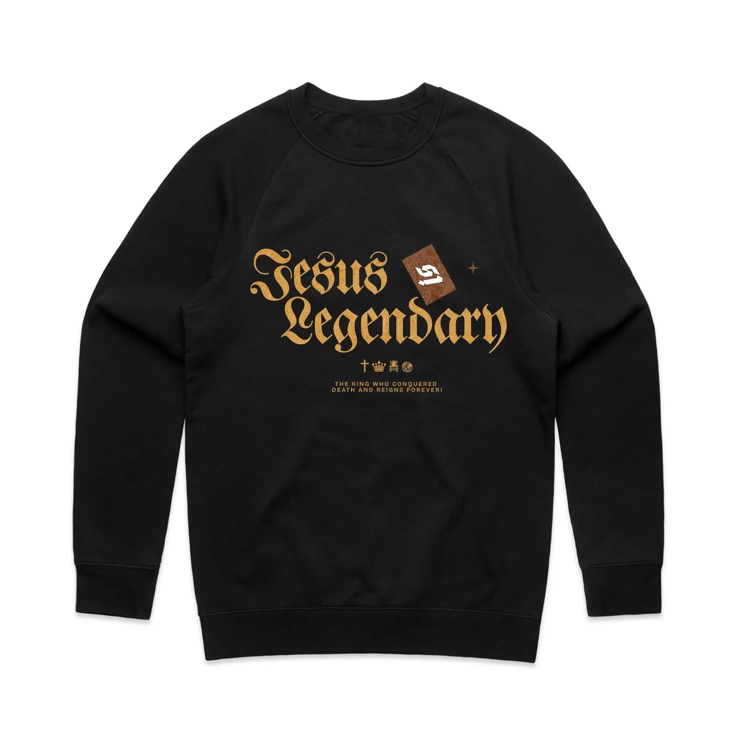 Jesus is Legendary Men's Sweater Blessing Clothing