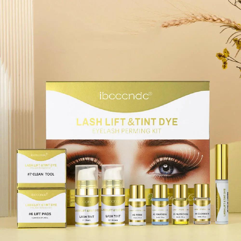 Ladies New Hot Dyeing Natural Eyelash Set.
