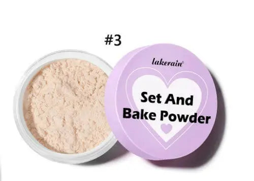 Long-lasting Concealer Waterproof And Sweatproof Smear-proof Makeup Baking Finishing Powder Face Powder.