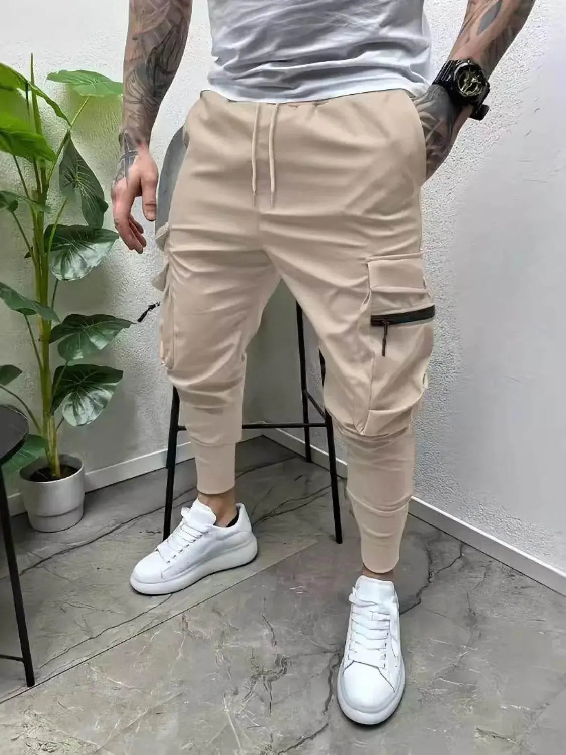 Men's Jogger  Pants with Pockets.