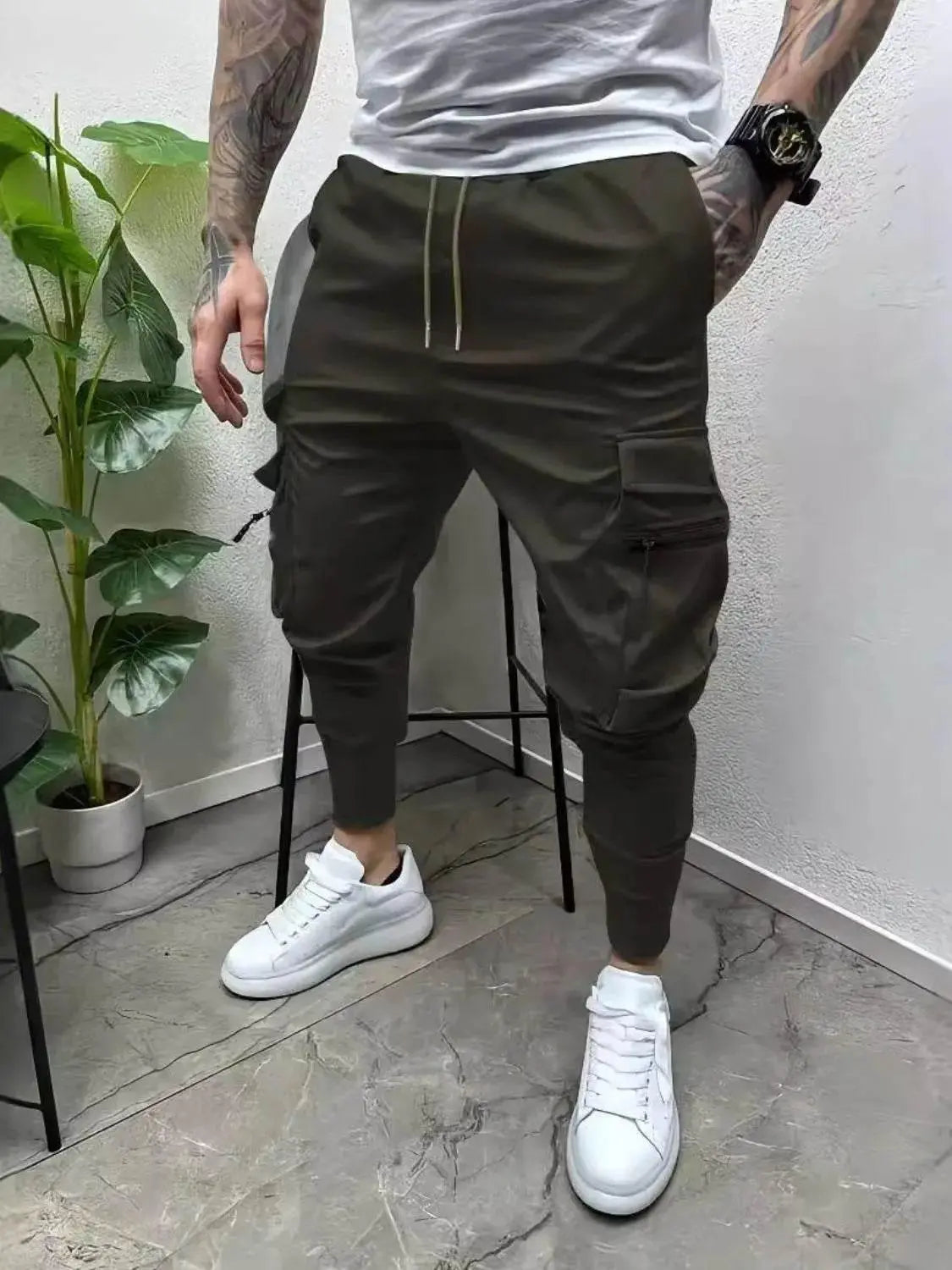 Men's Jogger  Pants with Pockets.