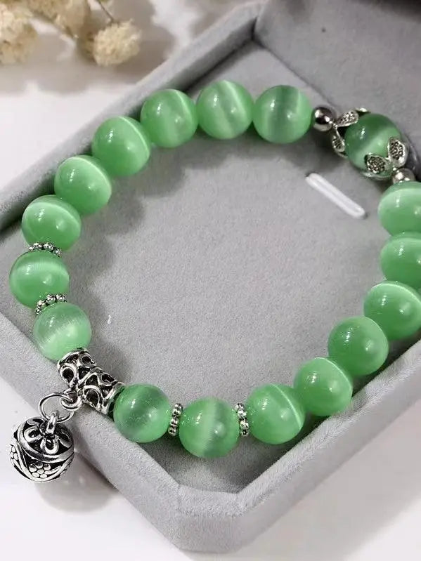 Original Crystal Opal Openwork Ball Beaded Bracelet PAINEVIDA 19.99