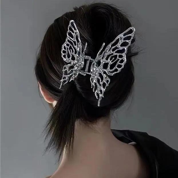 Original Liquid Butterfly Large Shark Hair Clip Plush Fashion Hub