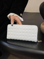 PU Leather Solid Color Wallet.