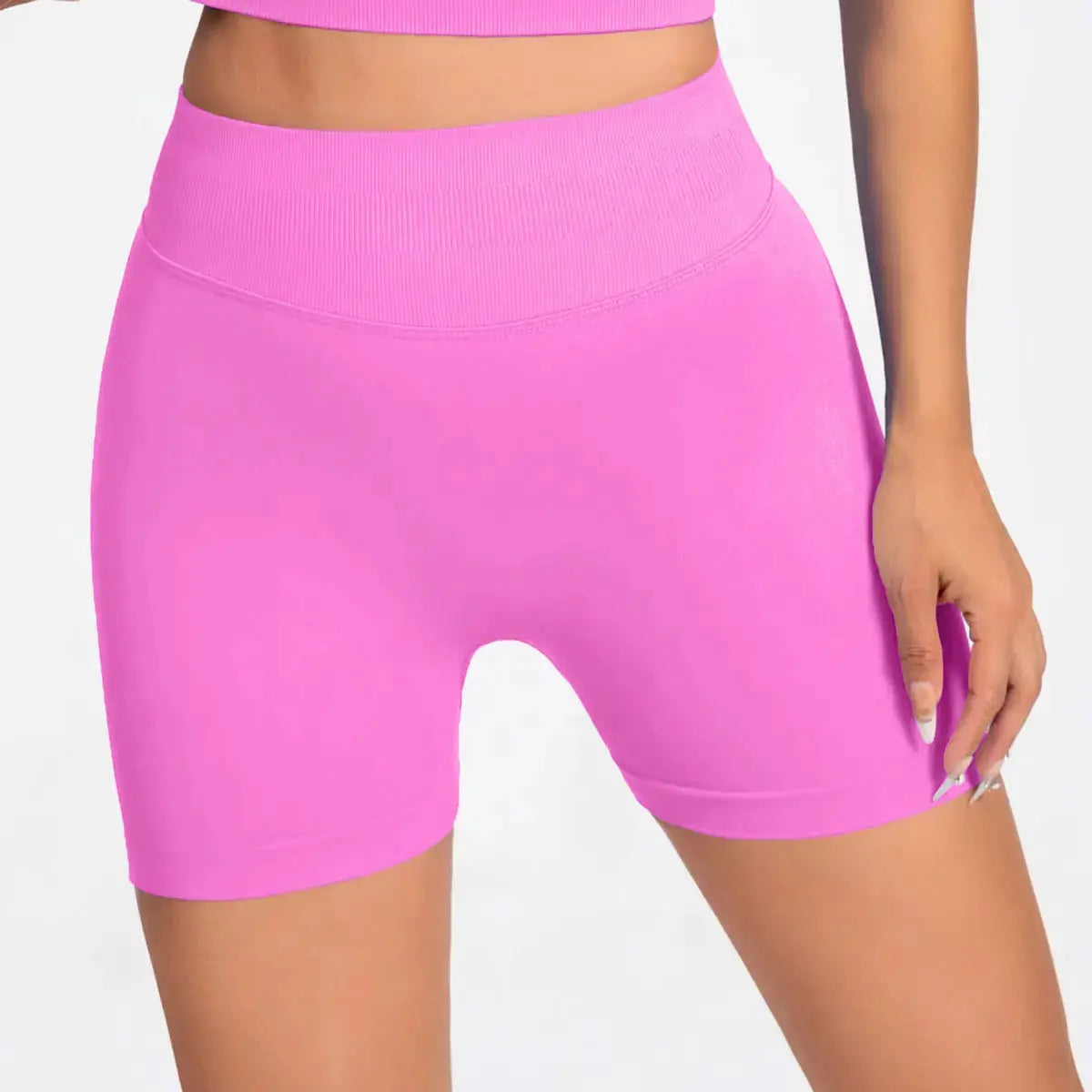 Seamless 4.5" Gym Shorts Woman Scrunch Butt Fitness NCLAGEN Gym Wear Store