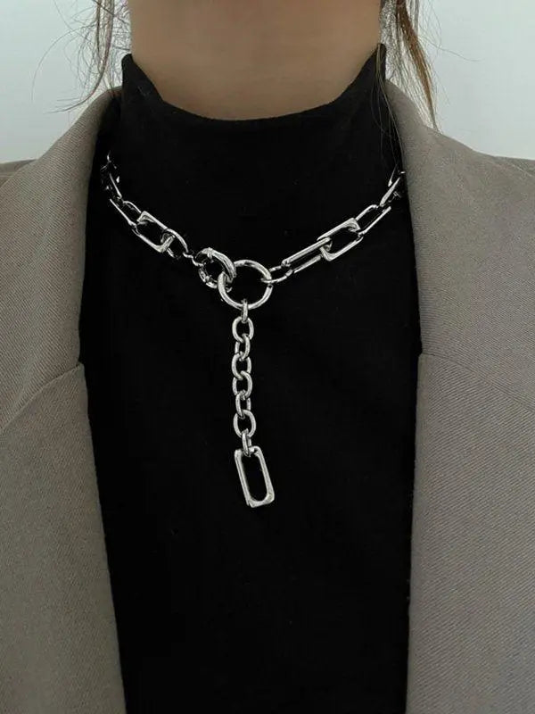 Simple Normcore Chain Necklace PAINEVIDA 13.99