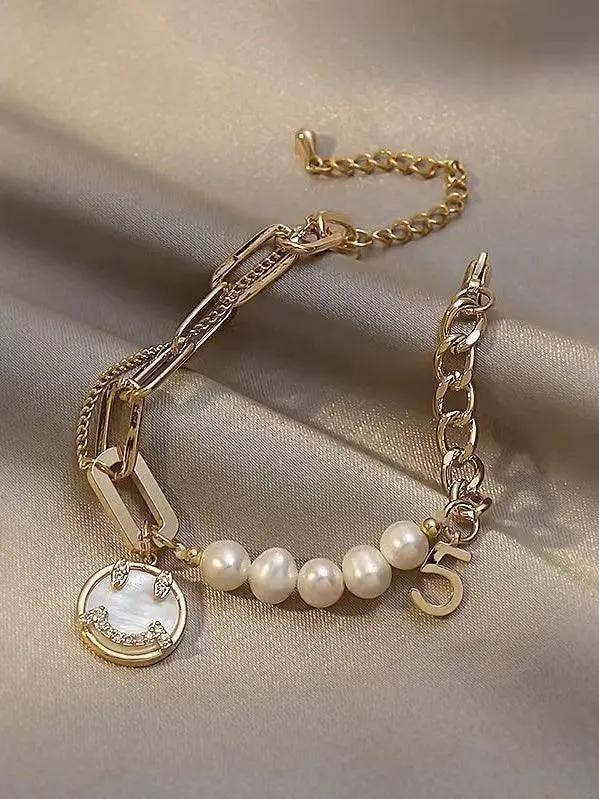 Simple Shell Pearl Bracelet PAINEVIDA