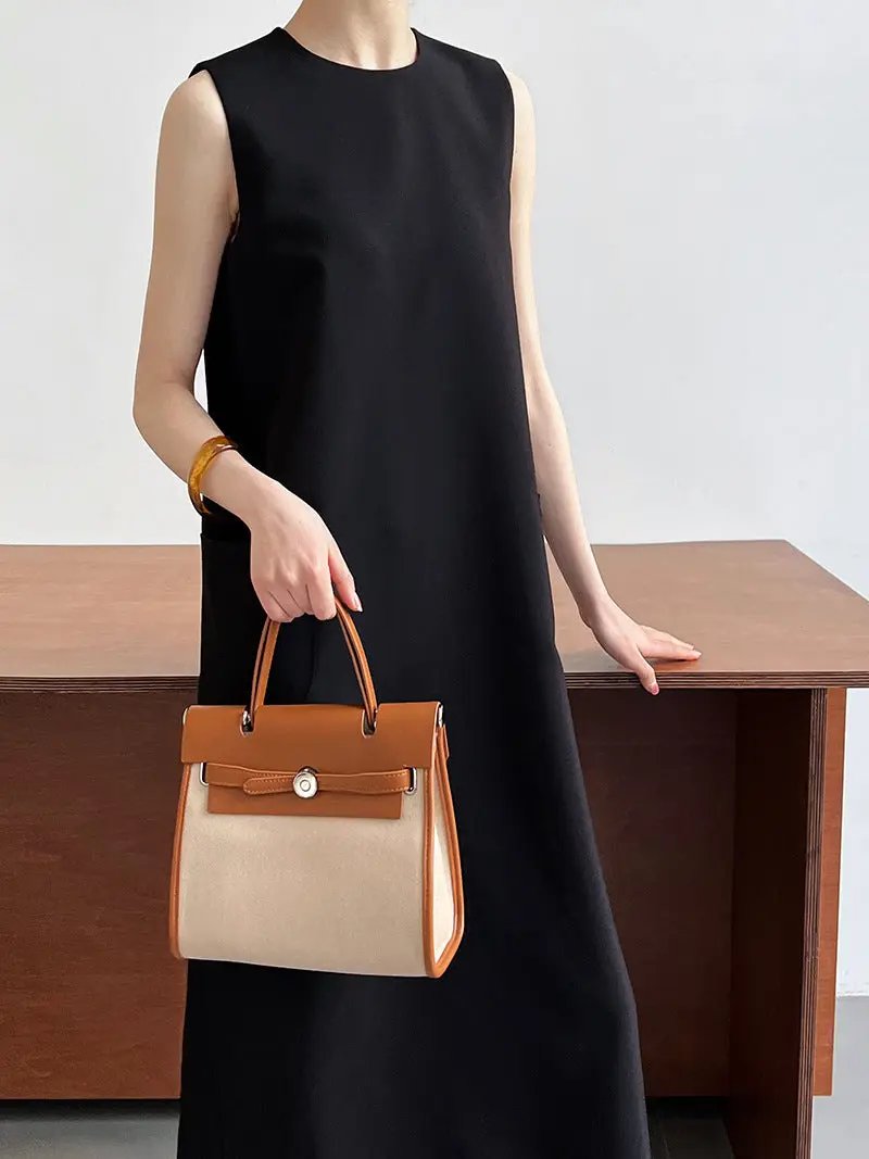 Simple Sleeveless Suit Vest Dress Plush Fashion Hub