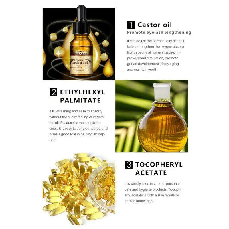 Soft Eyebrow Eyelash Hair Care Mild Moisturizing Root Oil Plush Fashion Shop