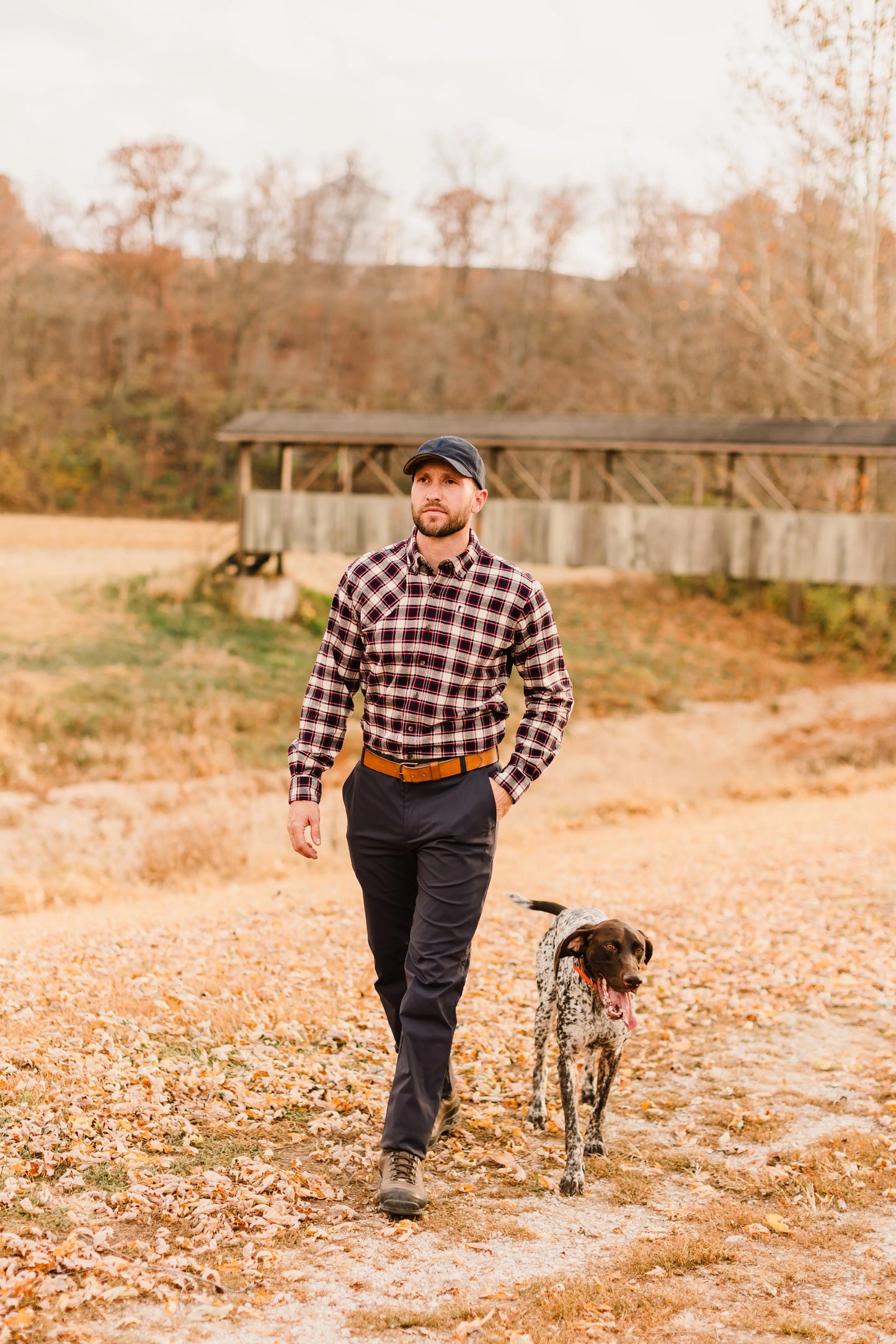 Sportsmans Shirt - Allagash Flannel Ball and Buck