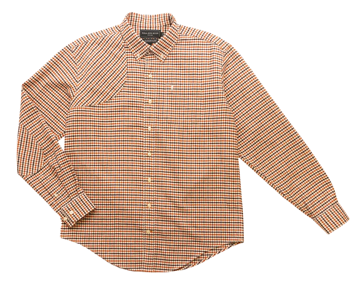 Sportsmans Shirt - Burge Flannel Ball and Buck