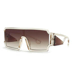 Square Fashion Large Rim Vintage Sunglasses.