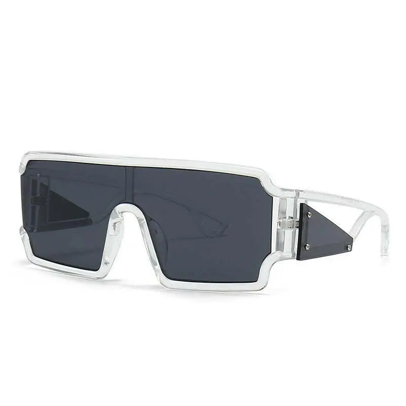 Square Fashion Large Rim Vintage Sunglasses.