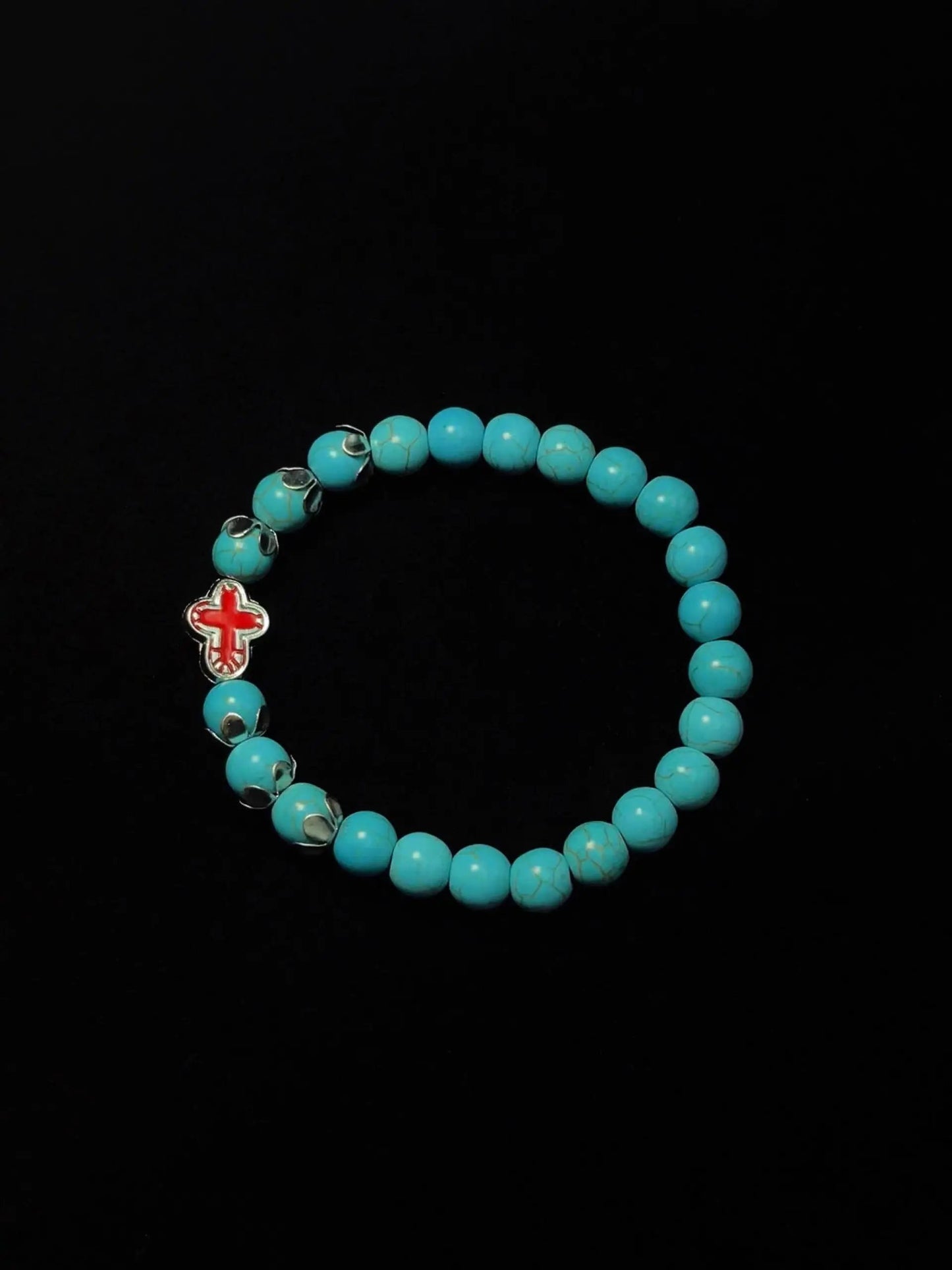 Vintage Turquoise Cross Bracelet PAINEVIDA