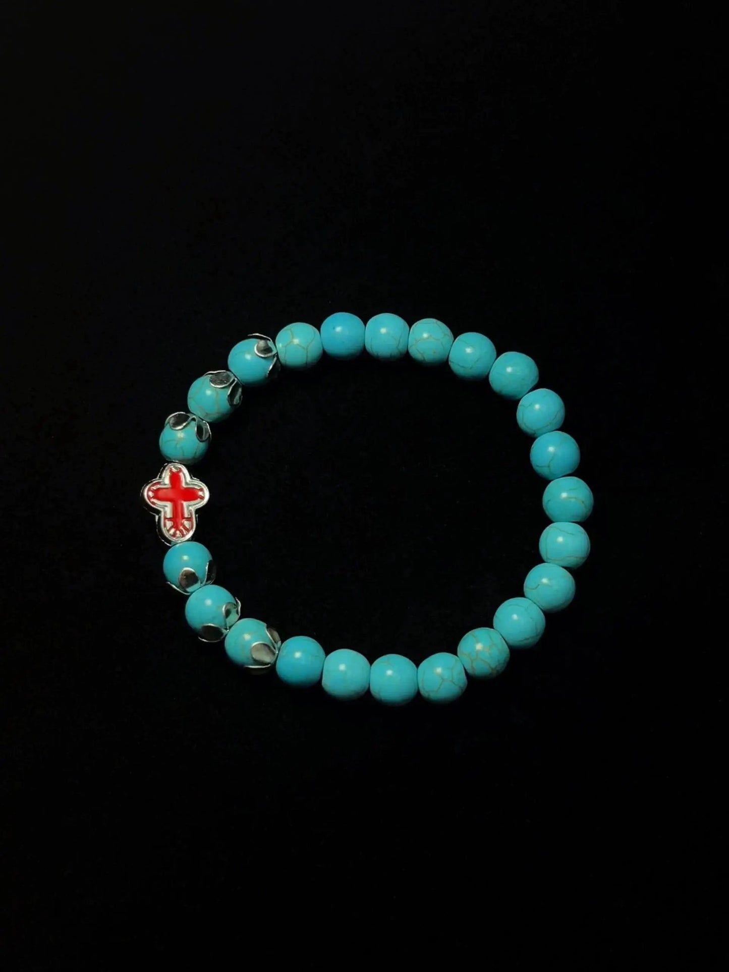 Vintage Turquoise Cross Bracelet PAINEVIDA