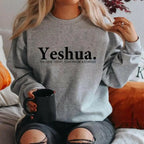 Vintage Yeshua Christian Sweatshirt Christian Apparel Faith.