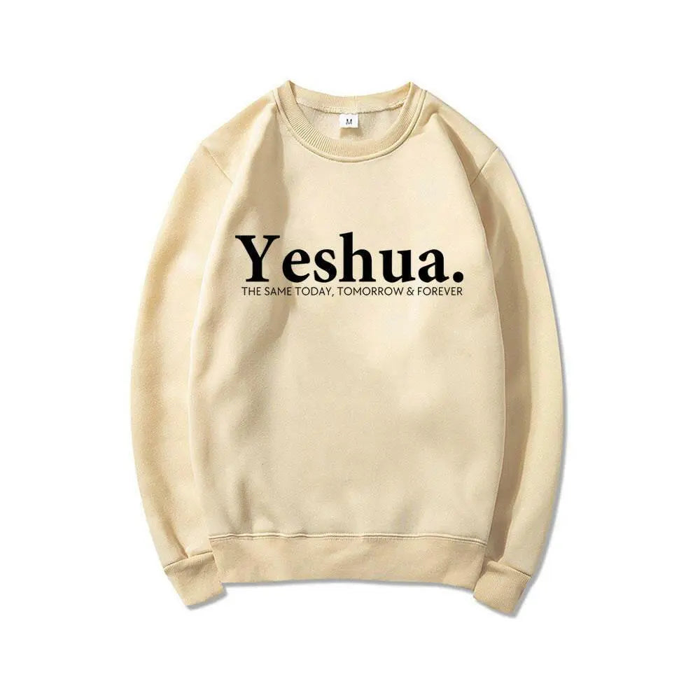 Vintage Yeshua Christian Sweatshirt Christian Apparel Faith.